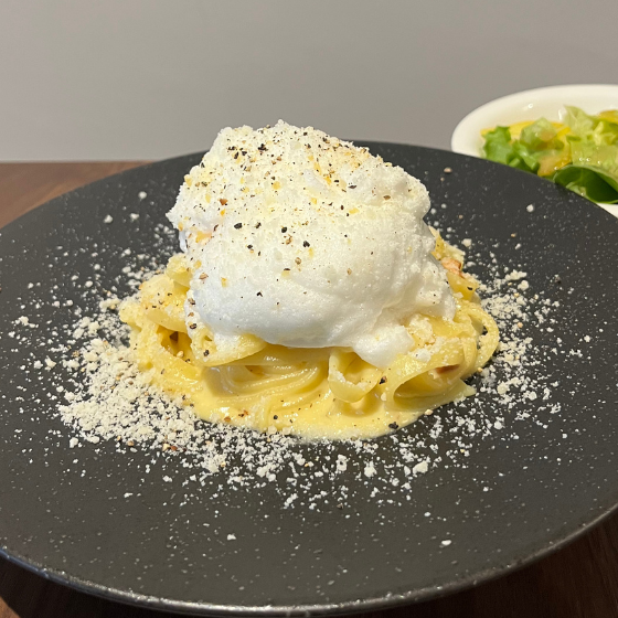 ふわとろメレンゲ・カルボナーラ